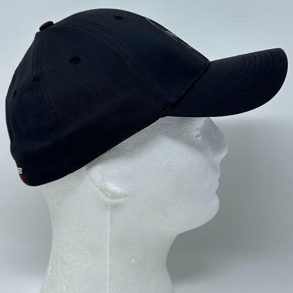 Corvette Racing Jake Hat Baseball Cap Chevrolet Skull Black Flex Fitted L Large - Picture 8 of 10